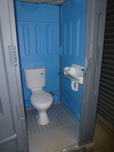 Standard Sewer connected toilet 