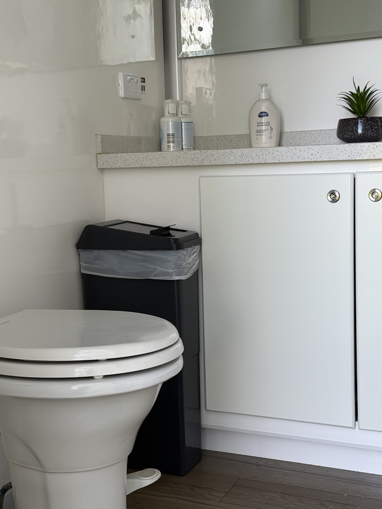 Luxury Twin Toilet Hire Slides